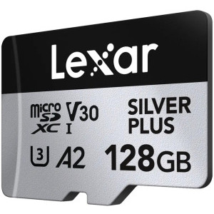 Lexar microSDXC Professional Silver Plus UHS-I 128GB