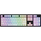 Tastatura Gaming HATOR Skyfall 100 RGB White/Black Aurum Lemon Linear Switch Mecanica