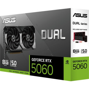 ASUS GeForce RTX 5060 DUAL 8GB GDDR7 128-bit DLSS 4.0
