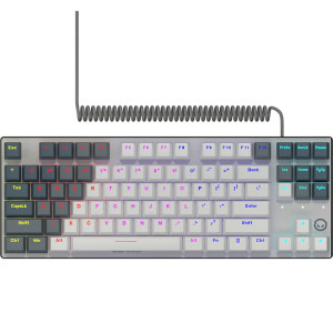 LORGAR Azar 514 TKL RGB Dream Switches Linear Switch White Mecanica