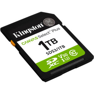 Kingston SDXC Canvas Select Plus Gen3 Class 10 UHS-I 1TB