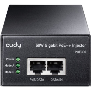 CUDY PoE Injector Gigabit 60W POE300