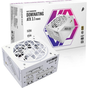 1st PLAYER NGDP HA-1000BA4, 80+ Gold, 1000W, White