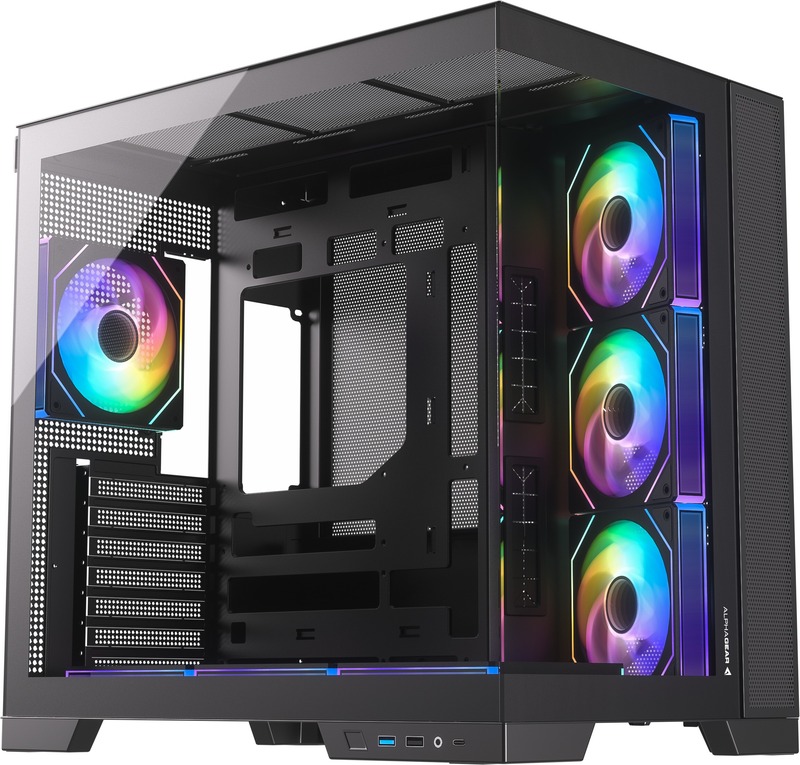 Carcasa ALPHAGEAR IRONCLAD mark 1 black