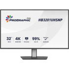 Monitor LED IIyama ProGraphic HB3201UHSNP-B1 31.5 inch UHD IPS 4 ms 60 Hz USB-C HDR