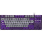 Tastatura Gaming Fury Kanabo K2 TKL Linear Switch Grey/Purple Mecanica
