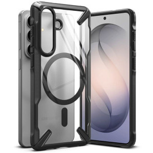 Ringke Protectie pentru spate MagSafe Fusion X Black pentru Galaxy S26 Plus