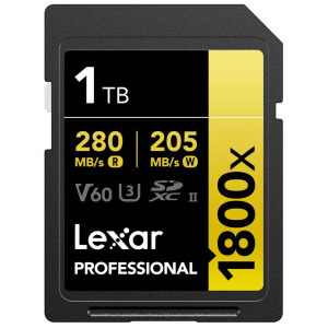 Lexar SDXC Pro 1800x UHS-II 1TB