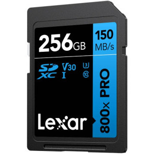 Card memorie Lexar SDXC 800x Pro UHS-I 256GB