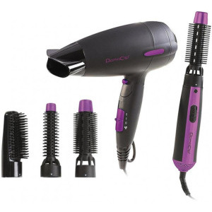 Uscator de par DomoClip Negru/Violet, DOS122
