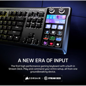 Corsair GALLEON 100 SD RGB MLX Pulse Switch Black Mecanica + Stream Deck Incorporat