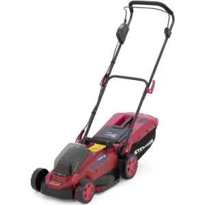 Steinhaus Masina de tuns iarba cu acumulator PRO-ONE-LM, 18 V, latime taiere 33 cm, inaltime taiere 25-75 mm, 5 trepte de taiere, sac colector 30 L, functie de colectare / mulcire, fara acumulator inclus