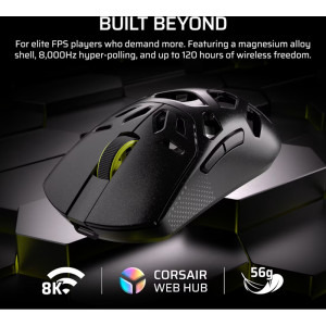 Corsair Sabre v2 Pro Wireless Magnesium Alloy Black