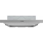 Hota incorporabila Bosch telescopica DFM064W55, Putere de absorbtie 394 m3/h, Clasa C, 3 trepte de viteza, Iluminare LED, 60 cm, Argintiu