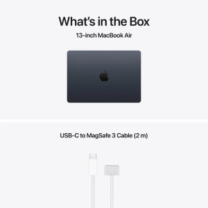 Apple 13.6'' MacBook Air 13 with Liquid Retina, Apple M5 chip (10-core CPU), 24GB, 1TB SSD, Apple M5 10-core GPU, macOS, Midnight, INT keyboard, 2026