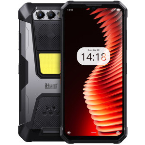 Smartphone iHunt Titan Music P22000 ULTRA, Octa Core, 256GB, 16GB RAM, Dual SIM, 4G, Tri-Camera, Black