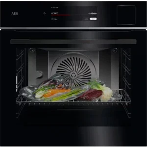 AEG TP9SB831AB, Electric, 70 L, Autocuratare hidrolitica, SteamPro, CookSmart, AI TasteAssist, My AEG Care, Grill, Clasa A++, Negru