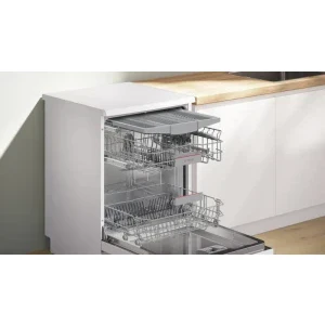 Bosch SMS4HVW14E, 14 seturi, 6 programe, Clasa C, EcoSilence Drive, ExtraDry, VarioFlex, AquaStop, AquaSensor, ActiveWater, Home Connect, 60 cm, Alb
