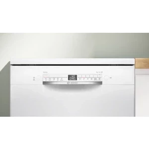 Bosch SMS2HTW06E, 13 seturi, 5 programe, Clasa C, EcoSilence Drive, ExtraDry, AquaStop, AquaSensor, ActiveWater, Home Connect, 60 cm, Alb