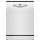 Masina de spalat vase Bosch SMS2HTW06E, 13 seturi, 5 programe, Clasa C, EcoSilence Drive, ExtraDry, AquaStop, AquaSensor, ActiveWater, Home Connect, 60 cm, Alb