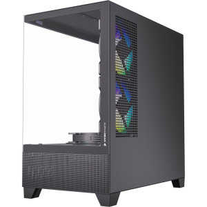 Gaming BALAUR Plus Advanced Edition, AMD Ryzen 5 5600 3.5GHz, 32GB DDR4, 500GB SSD, RX 9060 XT 16GB GDDR6, Iluminare RGB