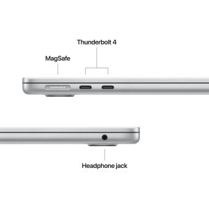 Apple 13.6'' MacBook Air 13 with Liquid Retina, Apple M5 chip (10-core CPU), 16GB, 2TB SSD, Apple M5 10-core GPU, macOS, Silver, INT keyboard, 2026
