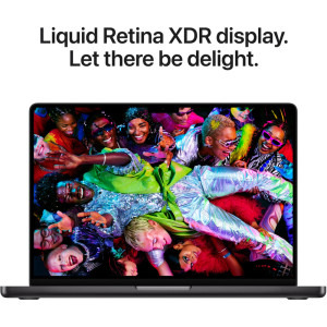Apple 14.2'' MacBook Pro 14 Liquid Retina XDR, Apple M5 Pro chip (15-core CPU), 24GB, 1TB SSD, Apple M5 Pro 16-core GPU, macOS, Space Black, US keyboard, 2026