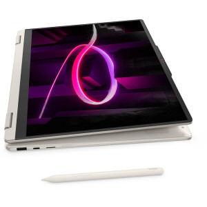 Lenovo 16'' Yoga 7 2-in-1 16AGP11, WUXGA OLED Touch, Procesor AMD Ryzen™ AI 9 465 (24M Cache, up to 5.0 GHz), 32GB LPDDR5X, 1TB SSD, AMD Radeon 880M, No OS, Seashell, 3Yr Onsite Premium Care