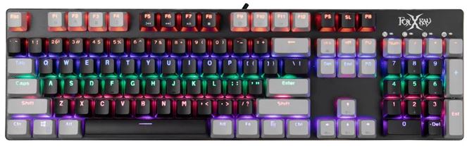 Tastatura Gaming FoxXray HKM-69 Chaos Outemu Blue Switch Mecanica