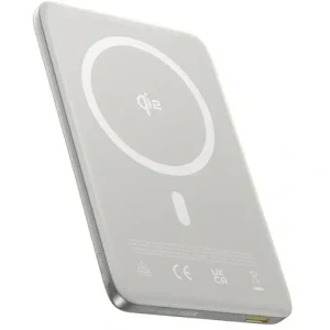 Baterie externa Baseus PicoGo AM41 Ultra-Slim Magnetic, 10000 mAh, 1x USB-C, 27 W, Qi2, Grey