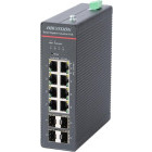 Switch Hikvision Gigabit DS-3T1512HP-SI-8P4F/NPU