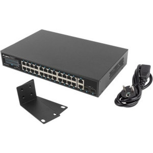 Lanberg Gigabit RSGE-24P-2GE-2S-250