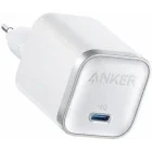Incarcator retea Anker Nano A2692L21, 1x USB-C, Quick Charge 45 W, GaN, White