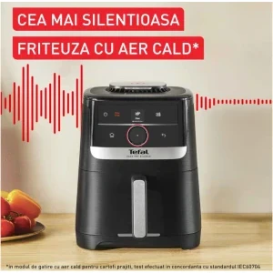 Tefal Friteuza cu aer cald Easy Fry Silence EY5728E1, 1670W, 5L, Negru