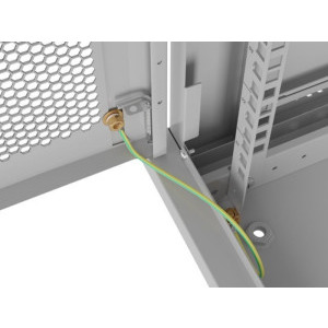 Lanberg WF01-6409-23S 9U, Wall mount, 600 x 450, Perforated door, Gri
