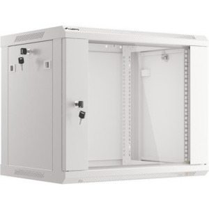 Lanberg WF01-6409-10S 9U, Wall mount, 600 x 450, Glass door, Gri