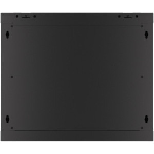 Lanberg WF01-6409-10B 9U, Wall mount, 600 x 450, Glass door, Negru
