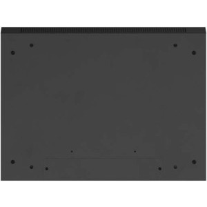Lanberg WF01-6409-10B 9U, Wall mount, 600 x 450, Glass door, Negru