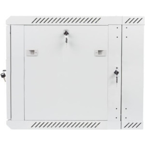 Lanberg WF02-6609-10S 9U, Wall mount, 600 x 600, Temper glass door, Gri