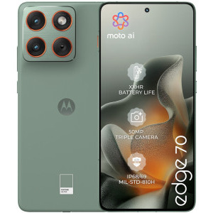 Motorola Edge 70, 512 GB, 12GB RAM, Dual SIM, 5G, Tri-Camera, PANTONE Lily Pad