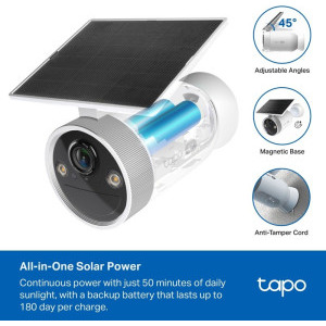 TP-LINK TAPO C465 3.17mm + Panou Solar