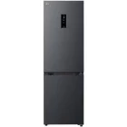 Combina frigorifica LG GBBSJ11DEP, 333 L, Clasa E, No Frost, Inverter, AI Fresh, LinearCooling, DoorCooling+, ThinQ, Control electronic, 186 cm, Negru