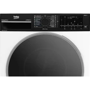 Beko B7DFT68442WBPB ES, Spalare 8 kg, Uscare 5 kg, 1400 RPM, Clasa D, ProSmart Inverter, SteamCure, HomeWhiz, Alb