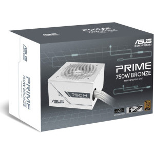 ASUS PRIME-750B-WHITE, 80+ Bronze, 750W