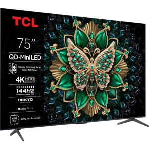 TCL Smart TV QD-MiniLED 75C6K Seria C6K 189cm 4K UHD HDR