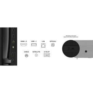 TCL Smart TV 55P6K Seria P6K 139cm 4K UHD HDR