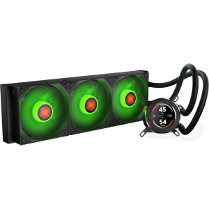 Krux HydroGlance 360 ​​ARGB LCD Black