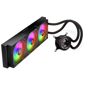 Krux HydroGlance 360 ​​ARGB LCD Black