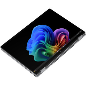 HP 16'' OmniBook X Flip 2-in-1 16-ar0019nn, 1920 x 1200 IPS Touch, Procesor AMD Ryzen™ AI 5 340 (16M Cache, up to 4.80 GHz), 16GB LPDDR5X, 1TB SSD, AMD Radeon 840M, Win 11 Home, Meteor Silver