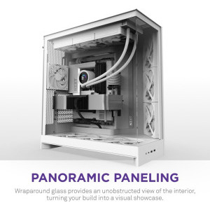 NZXT H9 Flow, White